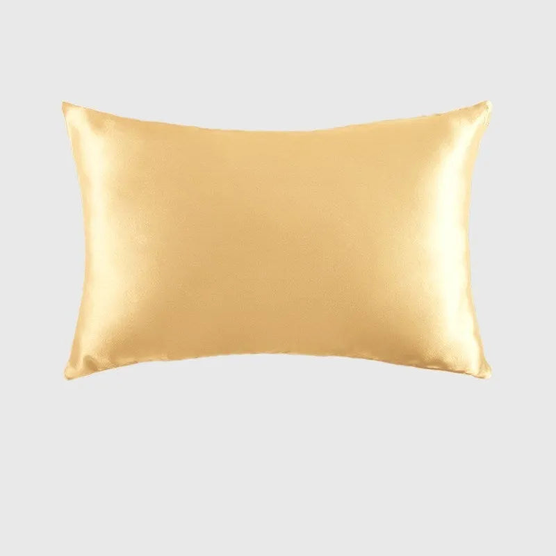 Double-Sided Silk Zipper Pillowcase 19 mommes - Bellarte Enchanté Double-Sided Silk Zipper Pillowcase 19 mommes
